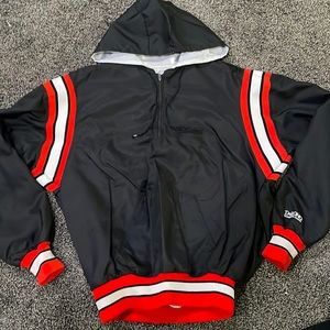 Vintage Elastic Waist Windbreaker